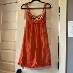 Elie Tahari Womens Dress. Size-XS. Color-Coral